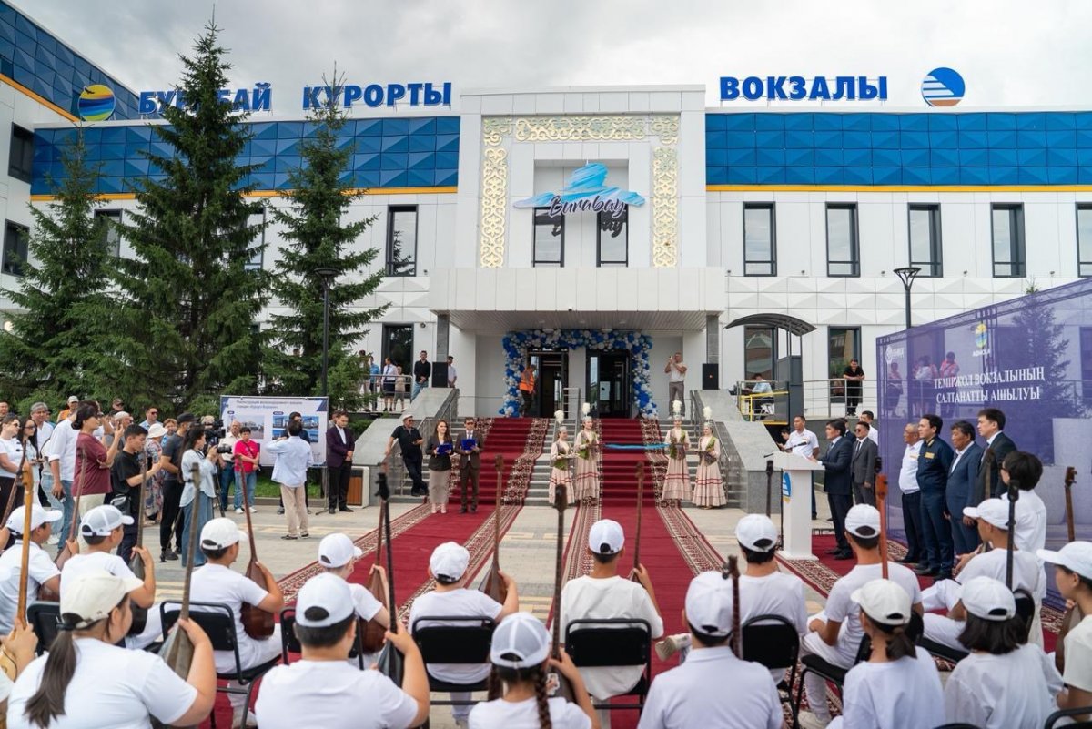 Первый обновлённый вокзал открыли в Акмолинской области