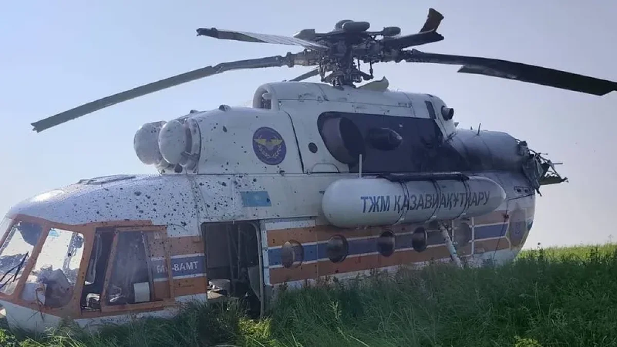 Павлодар облысында құтқару тікұшағы шұғыл қонуға мәжбүр болды