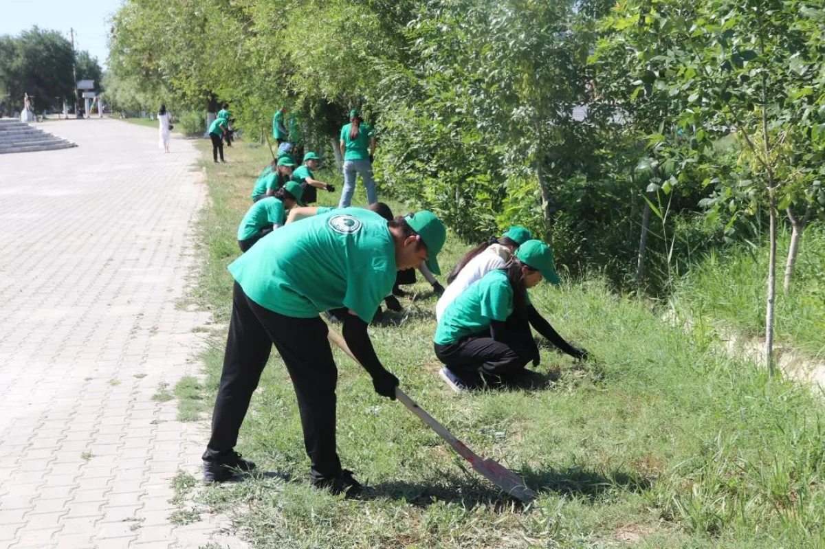 В Кызылорде прошла экологическая акция «Таза қала – ортақ жауапкершілік»