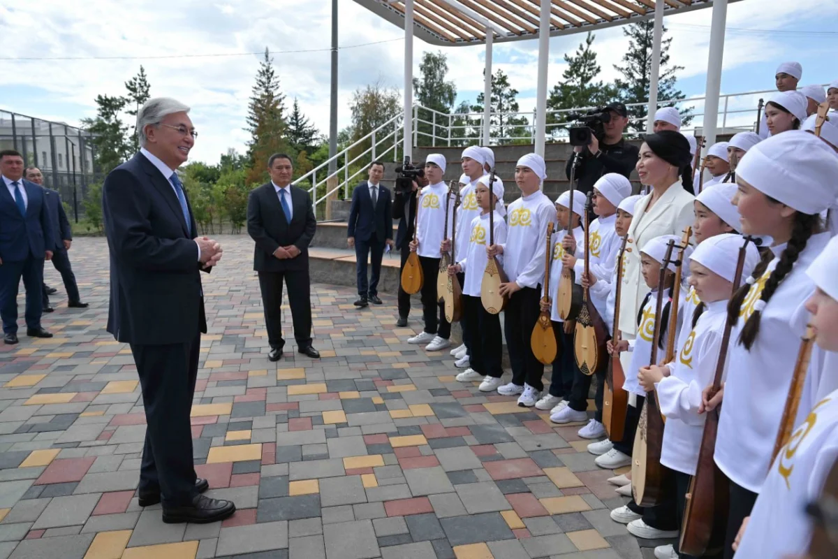Президент Щучинск қаласындағы бірқатар нысанды аралап көрді