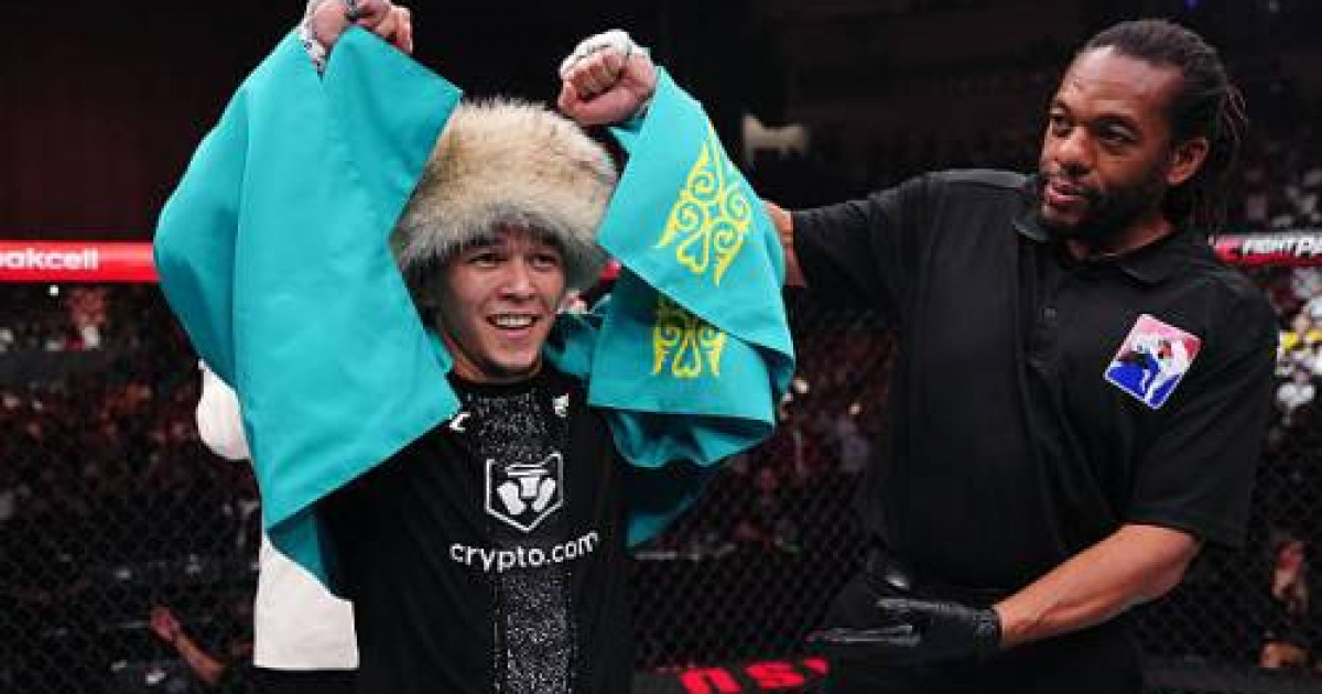   100 000 доллар: Асу Алмабаев UFC турниріндегі жеңісі үшін бонус алды   