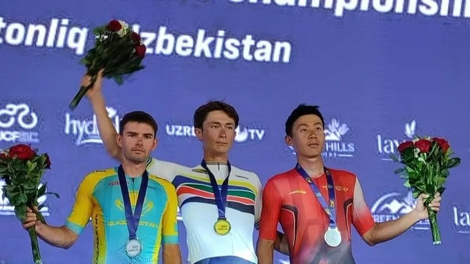 Қазақстандық велошабандоз Өзбекстандағы Азия чемпионатында күміс жүлде иеленді