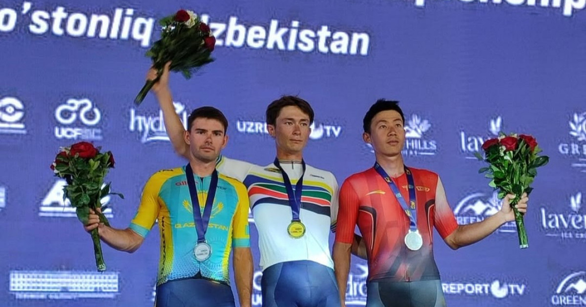  Денис Сергиенко маунтинбайктан Азия чемпионатының күміс жүлдегері атанды 