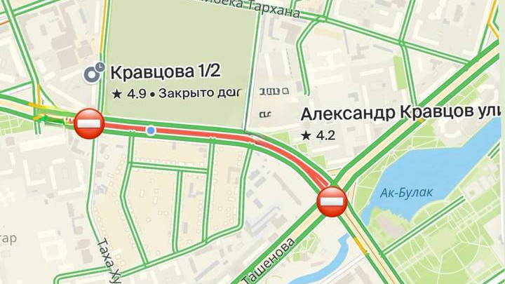 В Астане частично перекроют одну из улиц из-за ремонта
