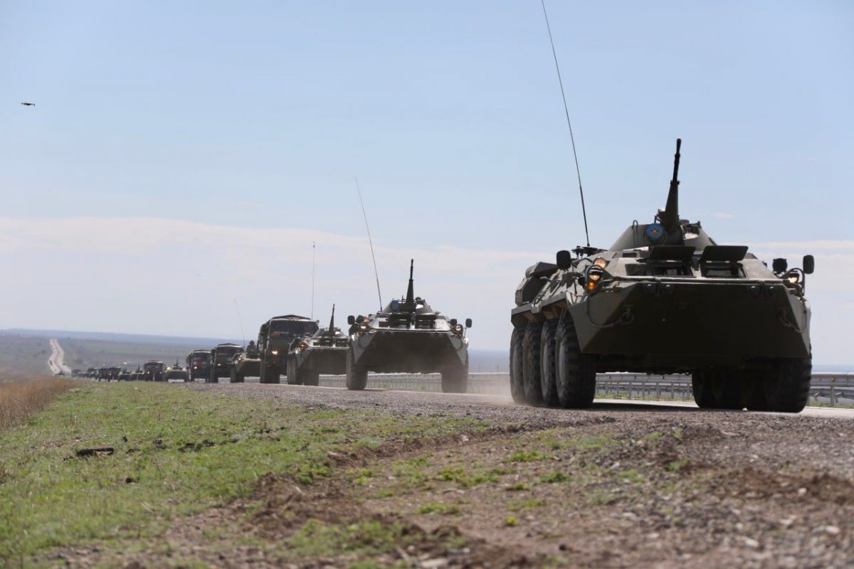 Минобороны предупредило о передвижении военной техники