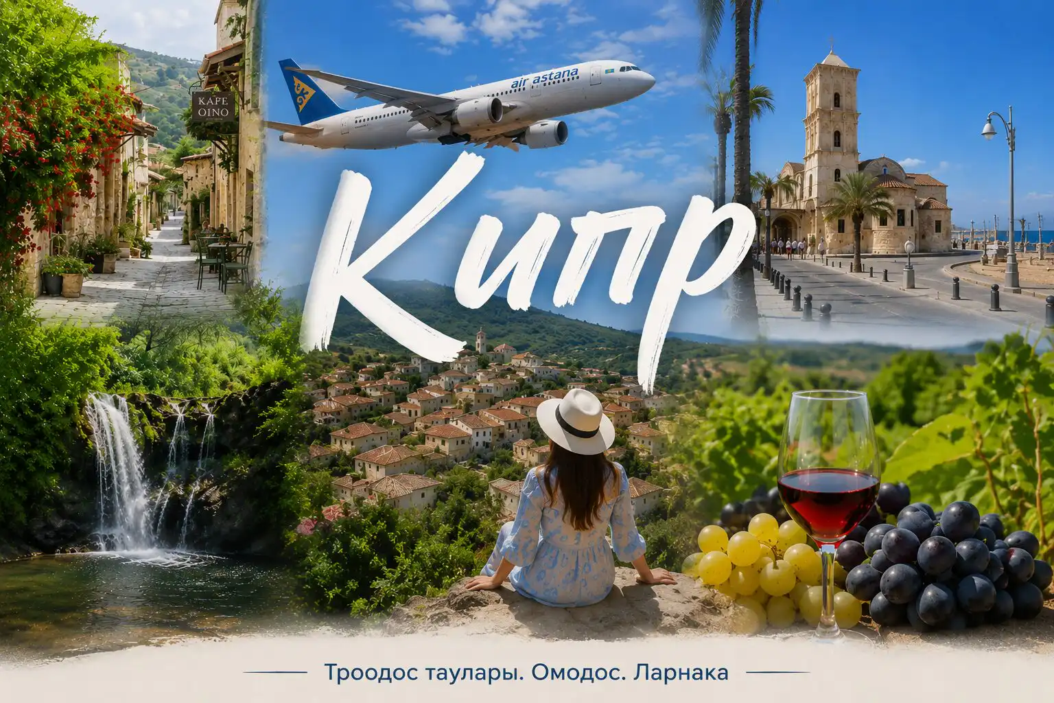 Кипрде тағы қайда баруға болады? Троодос пен Ларнакаға саяхат