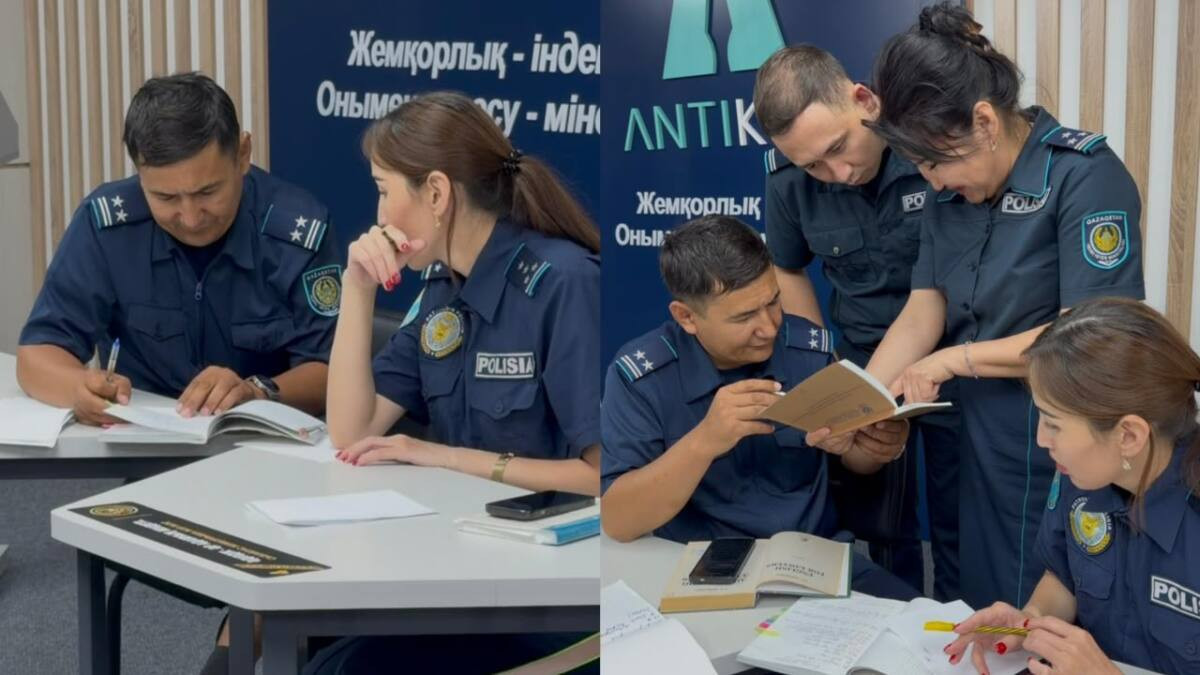 «How can I help you?»: казахстанских полицейских учат английскому языку
