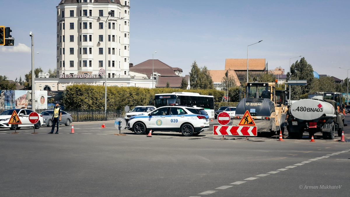 В Астане почти на неделю ограничат движение по улице Кравцова