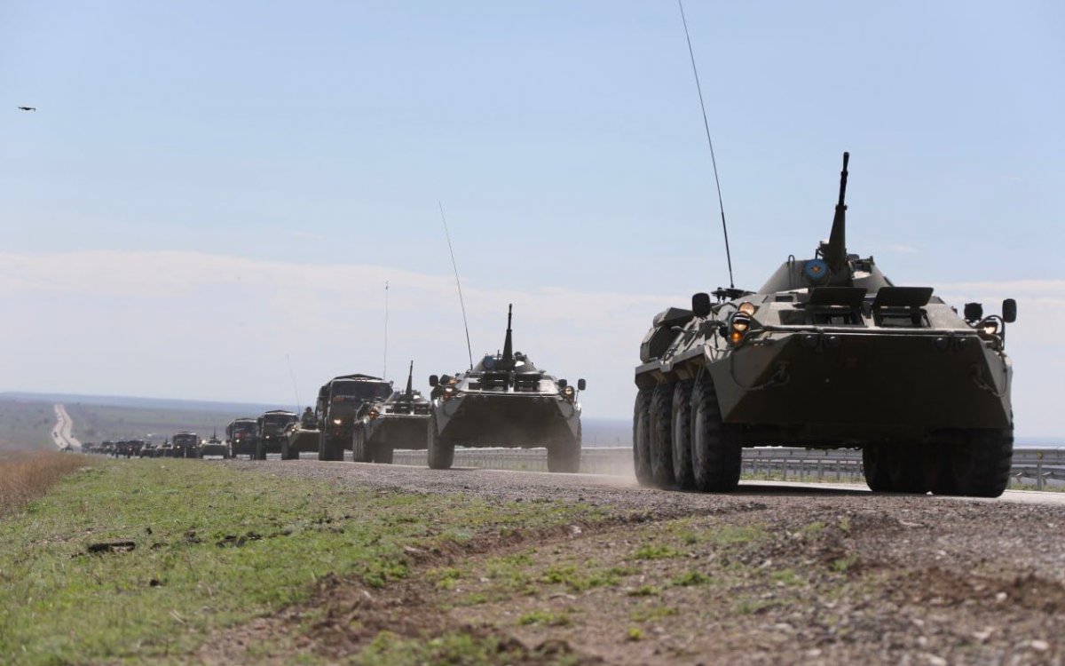 Қорғаныс министрлігі мәлімдеме жасады: Елімізде әскери техникалардың қозғалысы күшейеді