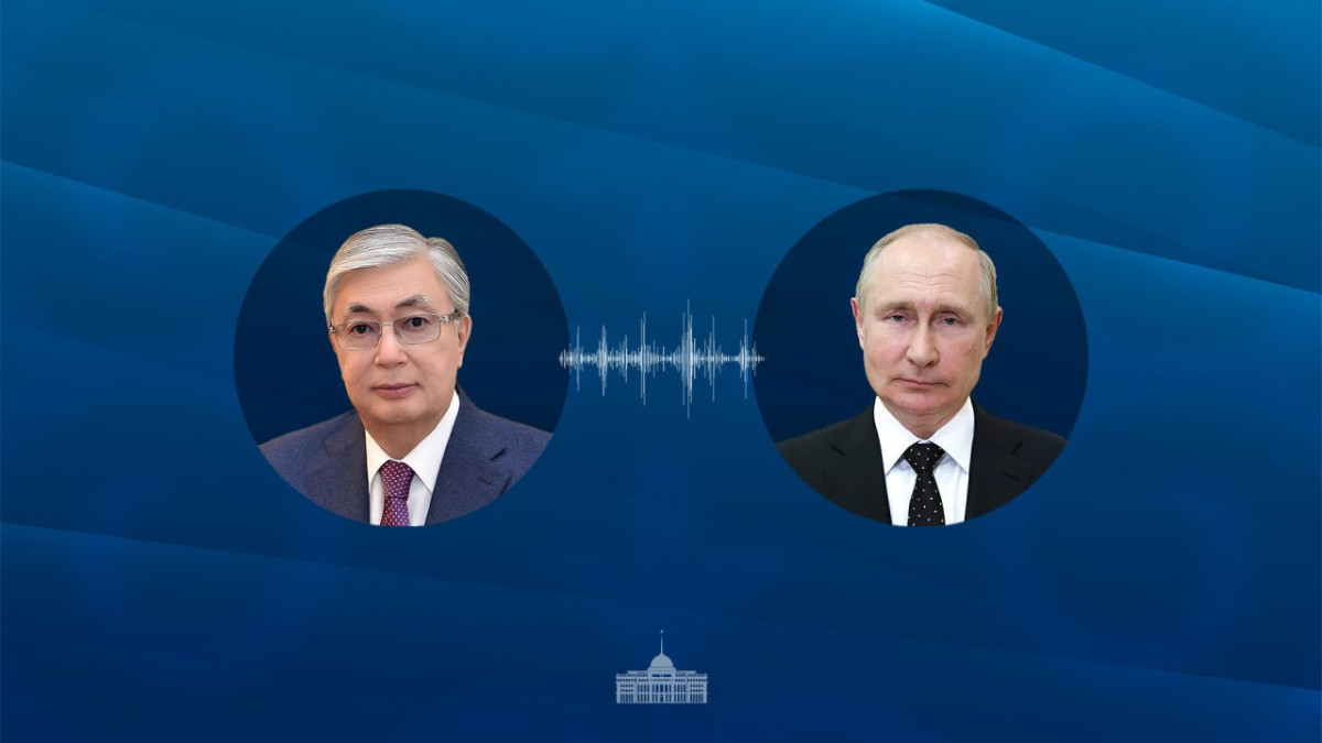 Токаев и Путин обсудили подготовку к форуму межрегионального сотрудничества