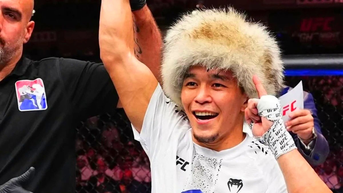 Асу Алмабаев ответил критикам после яркой победы в UFC