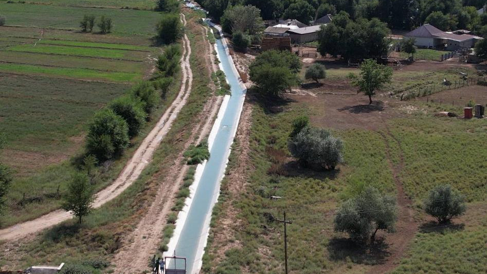 До 14 млн кубометров воды будут экономить ежегодно в Жамбылской области