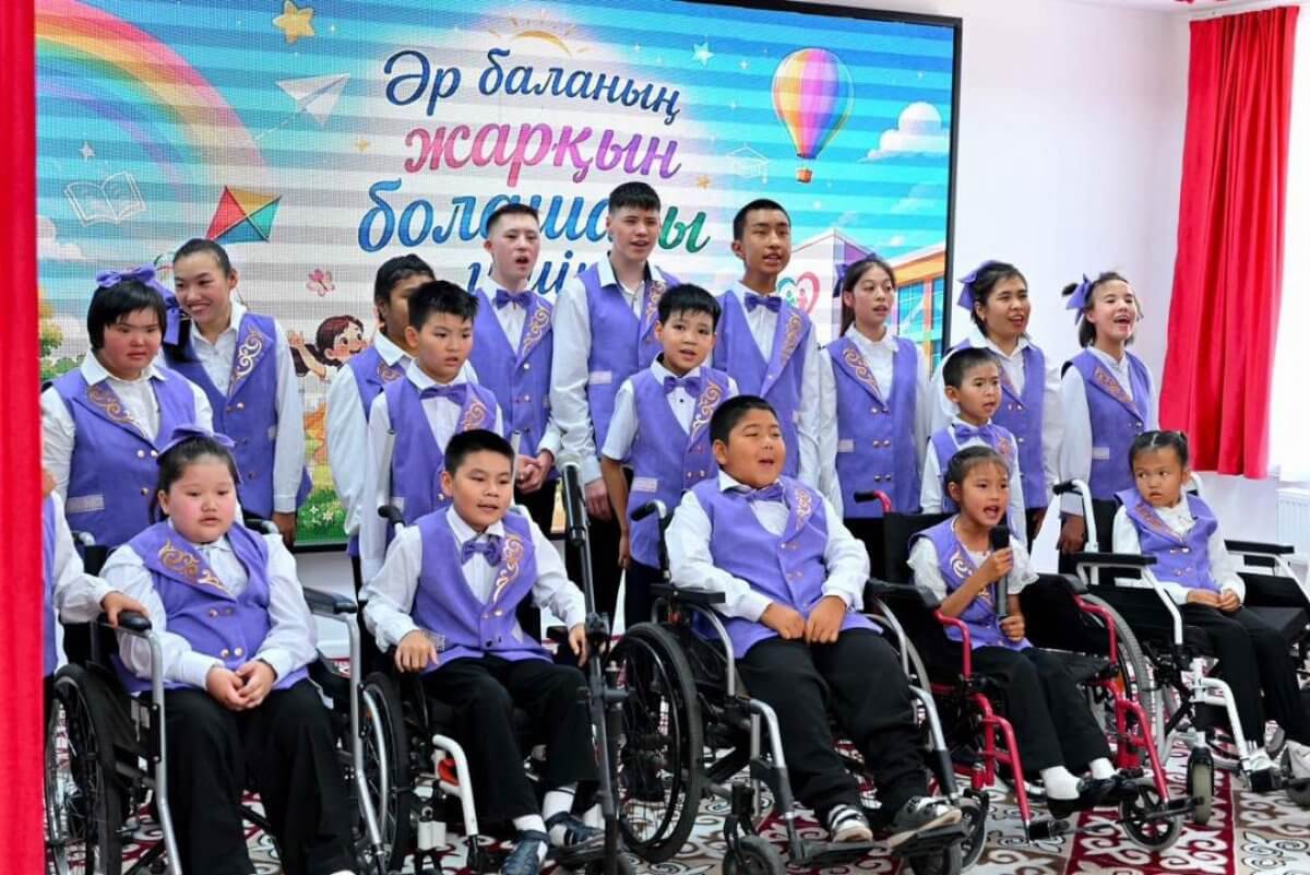 Новый дом для детей Акжара