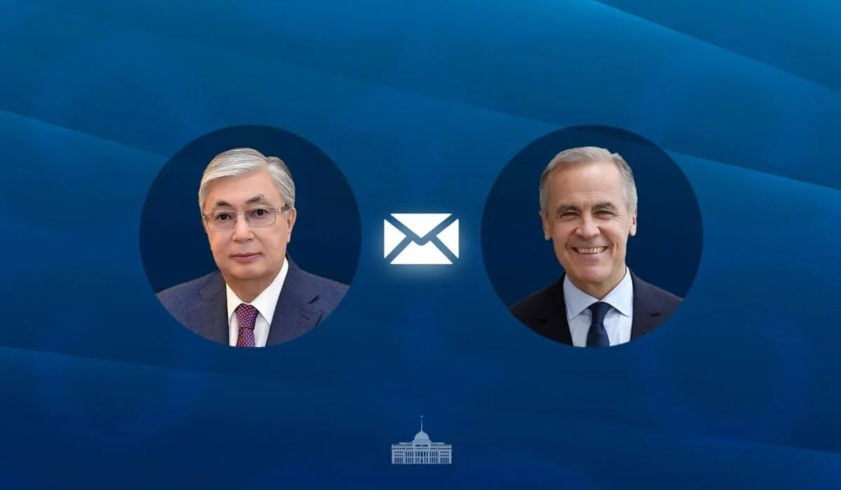 Президент Казахстана направил поздравительное послание премьер-министру Канады
