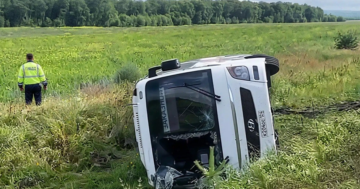  Рөлде ұйықтап кеткен әйелдің кесірінен 27 бала отырған автобус аударылды 