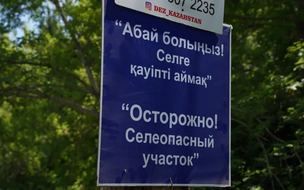 Алматыда сел қаупіне байланысты тұрғындар қауіпсіз жерге көшірілуде