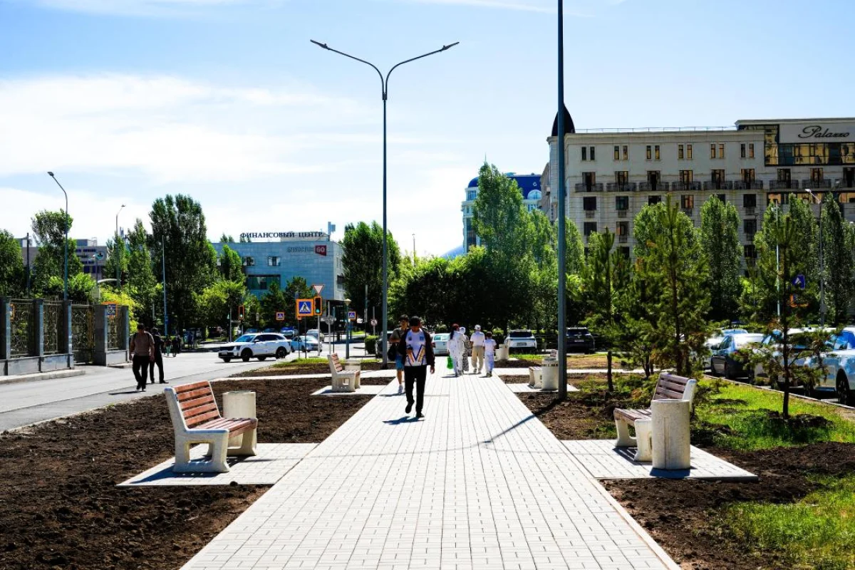 Елордада Конституция аллеясы ашылды