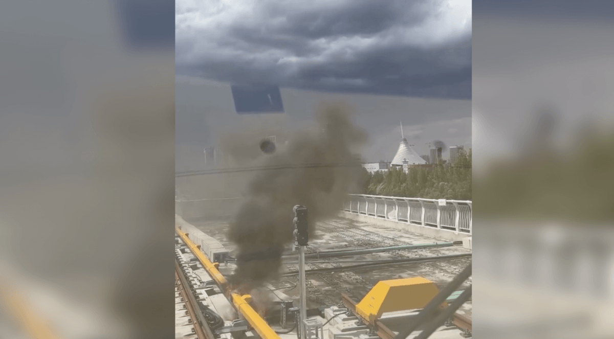 Движение поездов Tarlan Astana (LRT) после пожара полностью восстановили в Астане