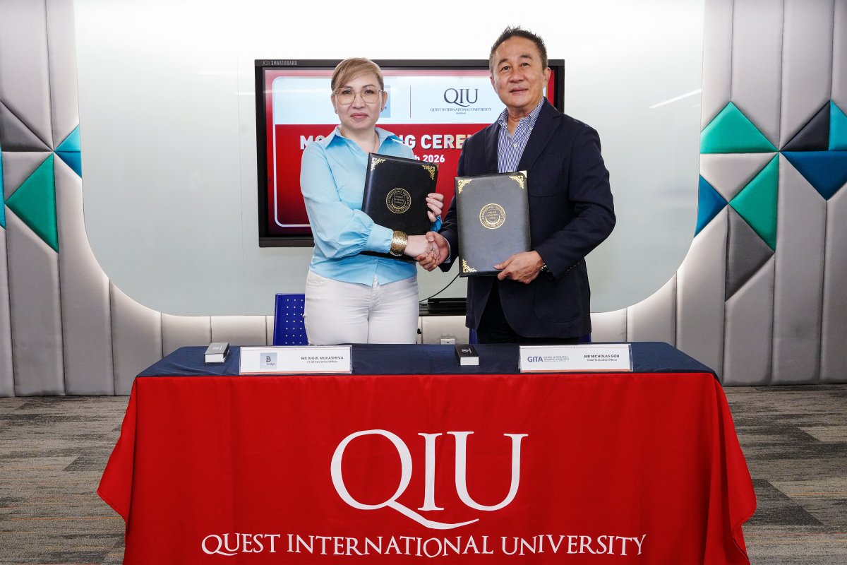 В Алматы пройдет открытый брифинг о поступлении в Quest International University в Малайзии