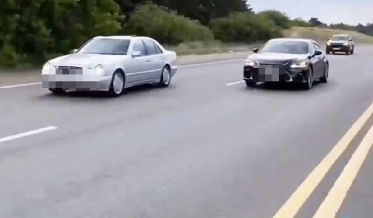 20-летнего водителя Lexus накажут за опасный обгон ради соцсетей в области Абай (ВИДЕО)