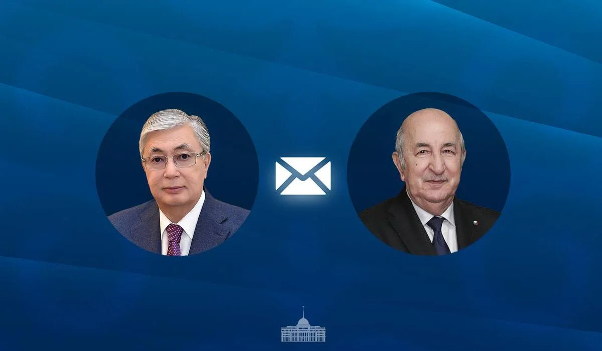 Токаев поздравил президента Алжира с Днем независимости