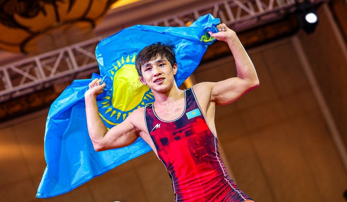 Казахстан завоевал два золота на молодежном чемпионате Азии по борьбе