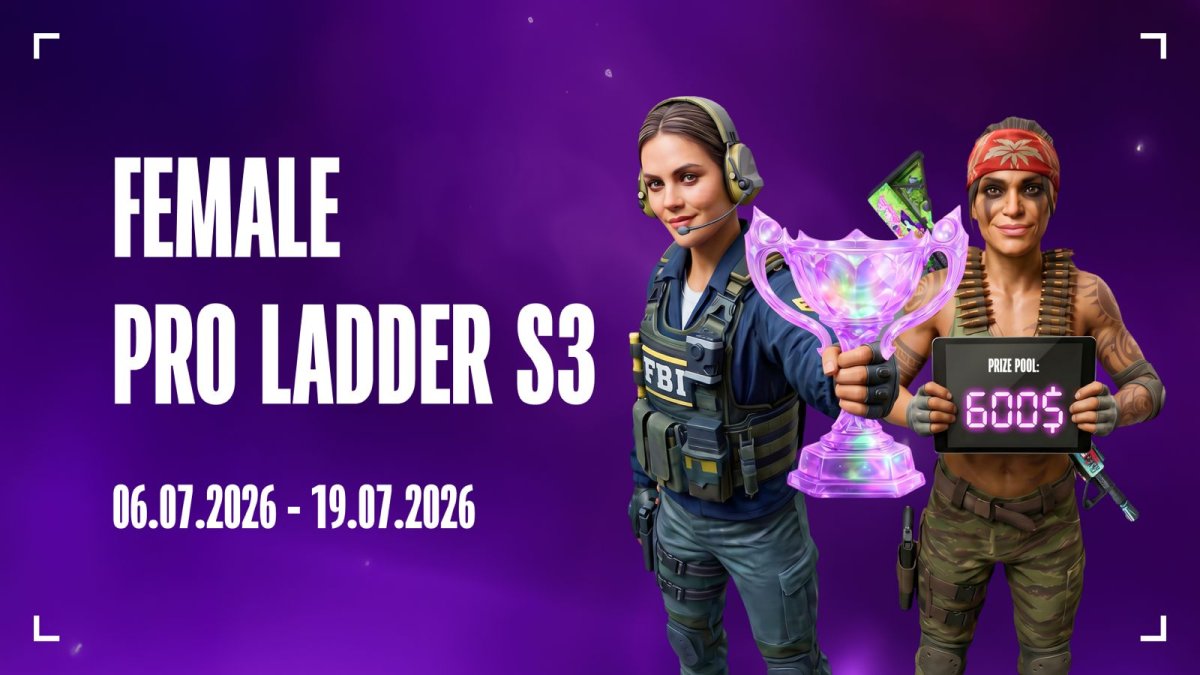 Female Pro League запустила третий сезон глобального CS2-ладдера с повышенным призовым фондом