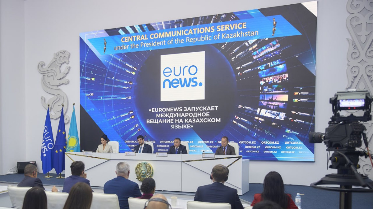 Euronews впервые запустит новости на казахском языке