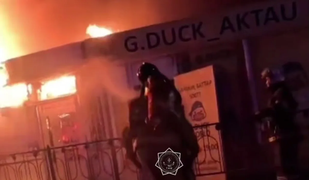 Рынок загорелся в Актау