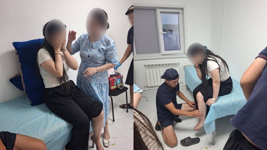 В Боровом две девушки пострадали в ДТП с электрорикшей