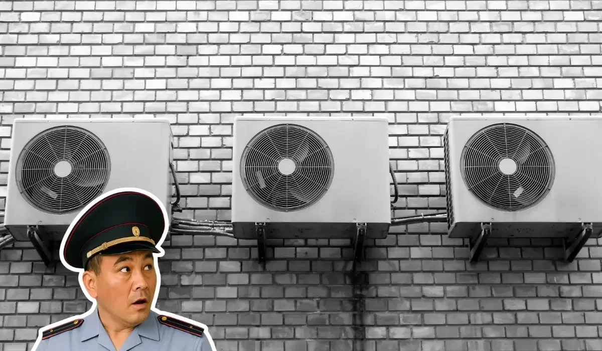 Запретить вешать кондиционеры могут астанчанам