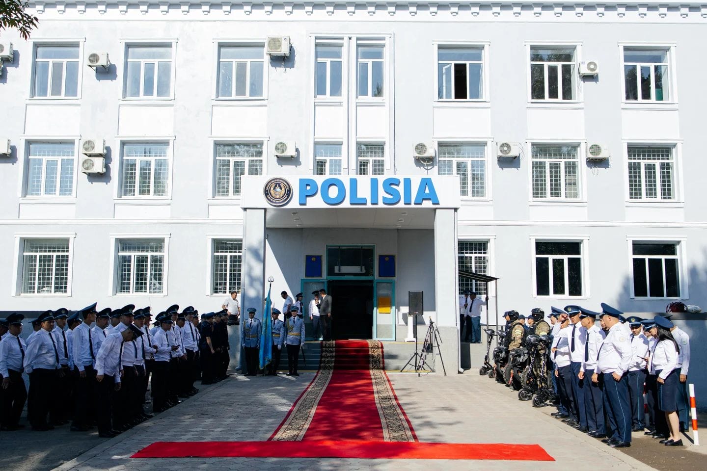 Абай полиция бөлімінің әкімшілік ғимараты пайдалануға берілді
