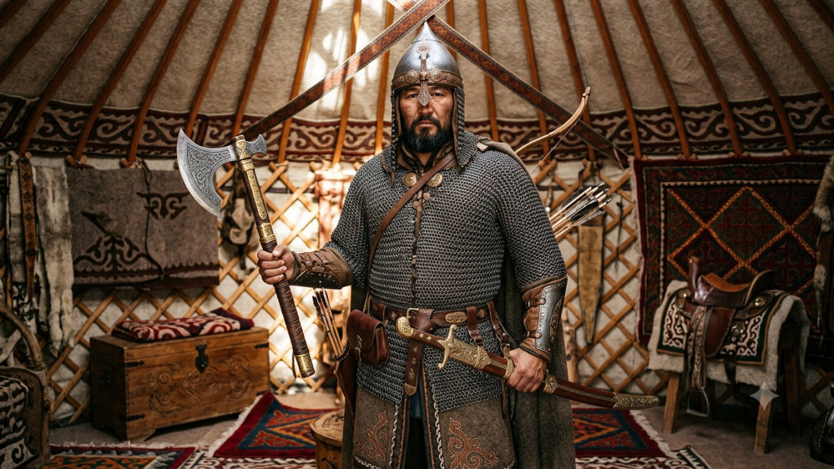 Сколько стоили доспехи и оружие казахского батыра