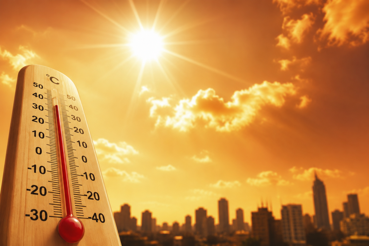 Казахстан накроют две погодные крайности: +45°C и мощные грозы