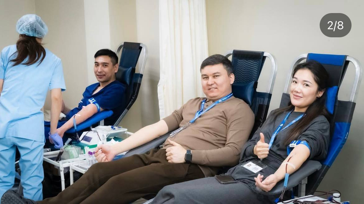 Қазақстанда алғаш рет "Құрметті донор" төсбелгісі тағайындалды