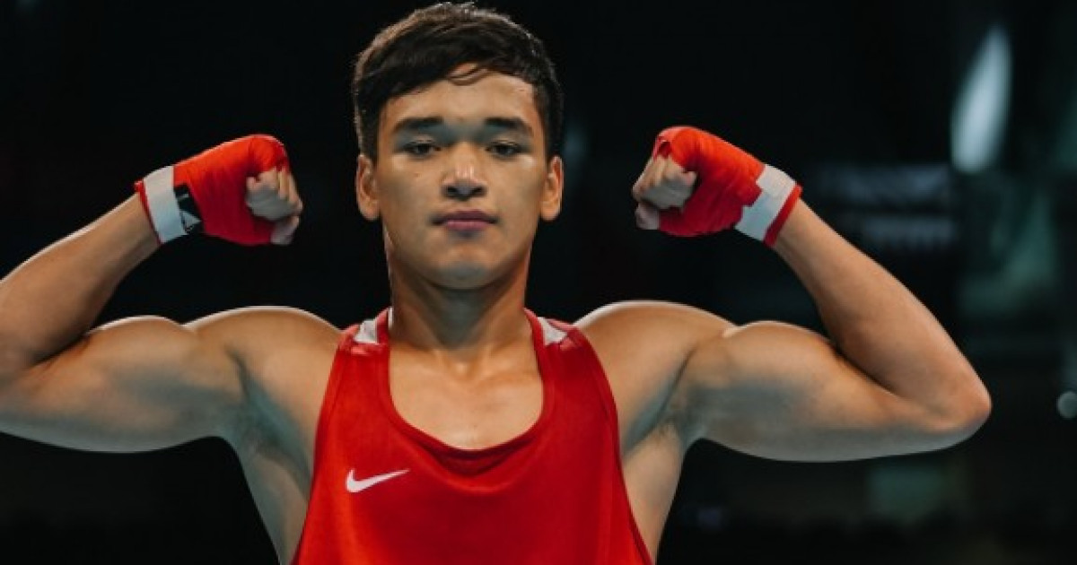   U19 Азия чемпионаты:  Бибарыс Әшірбай өзбек боксшысын жеңіп, финалға шықты   