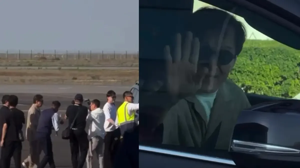 Джеки Чан проехался по улицам Актау за рулем авто