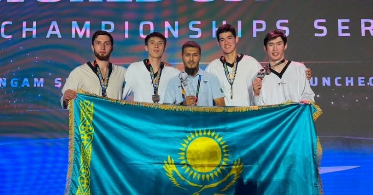   Қазақстан таеквондодан командалық әлем кубогында күміс медальға ие болды   