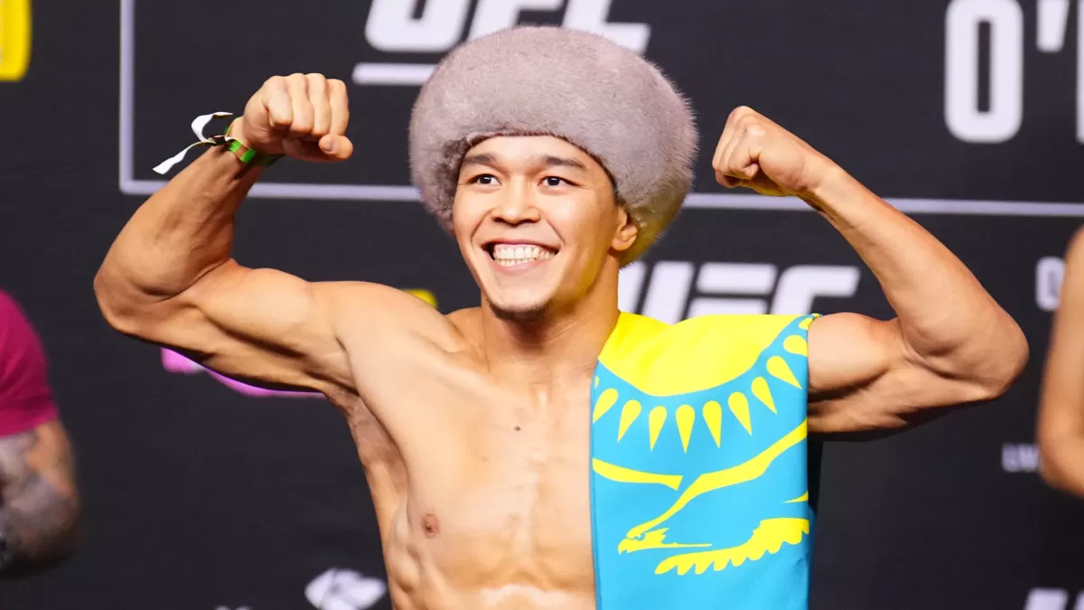Асу Алмабаев UFC рейтингінде үздік бестікке енді