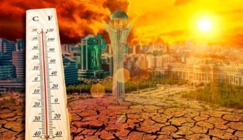 Казахстанцам придётся пережить жару до +46
