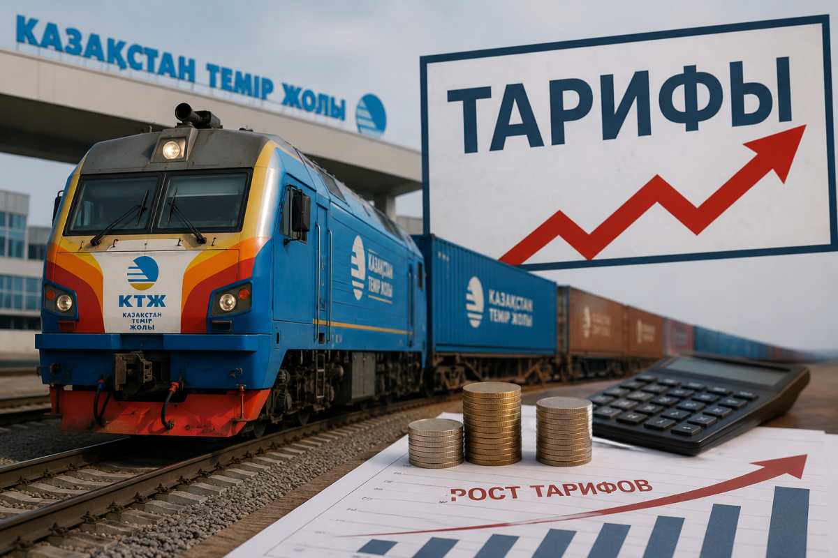 КТЖ готовит новое повышение тарифов: что ждет бизнес уже в 2026 году
