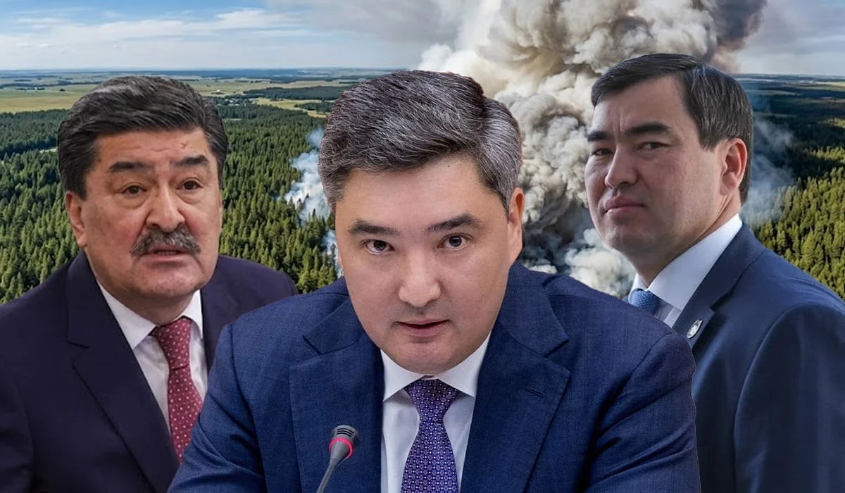 Крупный пожар в «Семей орманы»: Бектенов направил на место глав МЧС и Минэкологии