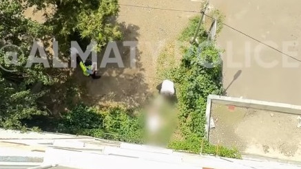 Алматыда зейнеткер тұрғын үйдің терезесінен құлап кетті