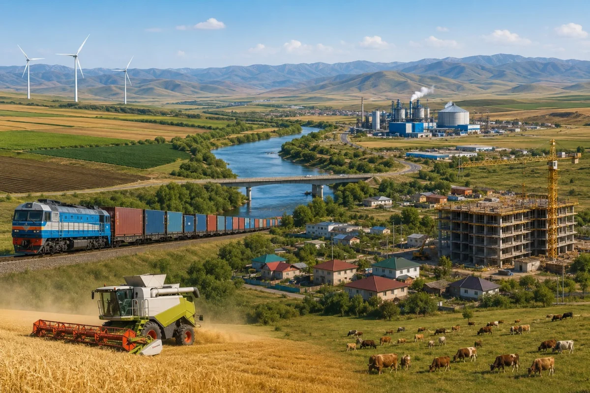 Қай сала өңір экономикасының жаңа драйверіне айналды?