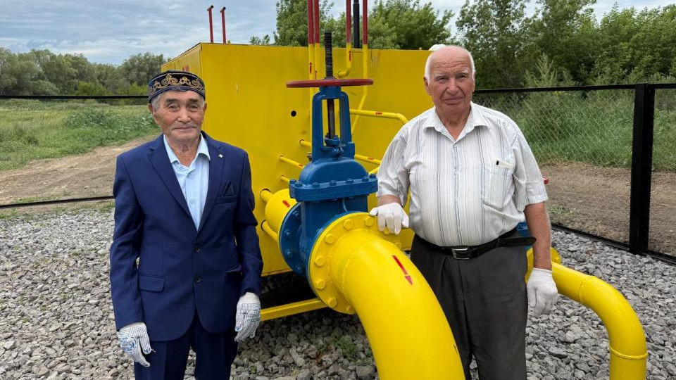 В Актюбинской области газифицировали еще одно село