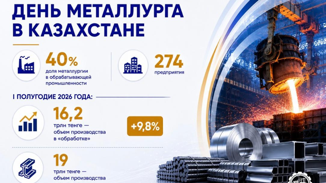 Металлургические предприятия Казахстана произвели продукции на 19 трлн тенге