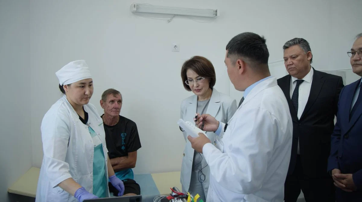 Әлназарова телемедицинаны дамыту бойынша пилоттық жобамен танысты