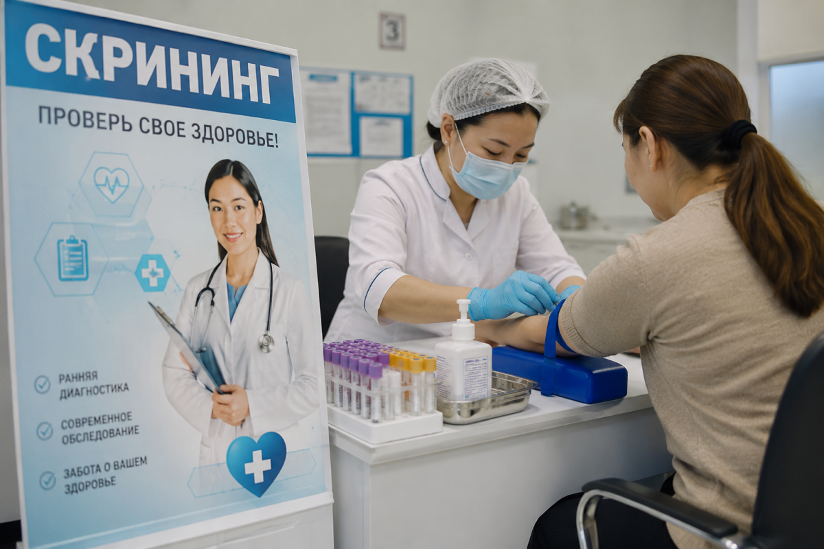 В Казахстане вводят новый бесплатный скрининг: кто сможет пройти обследование