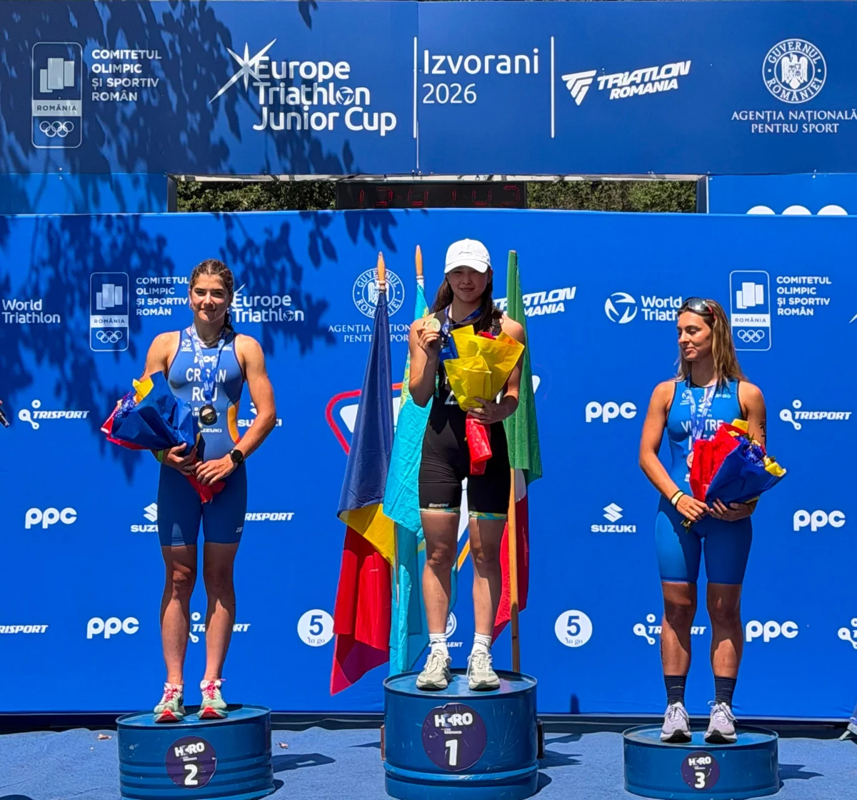 Казахстанка выиграла золото Кубка Европы по триатлону