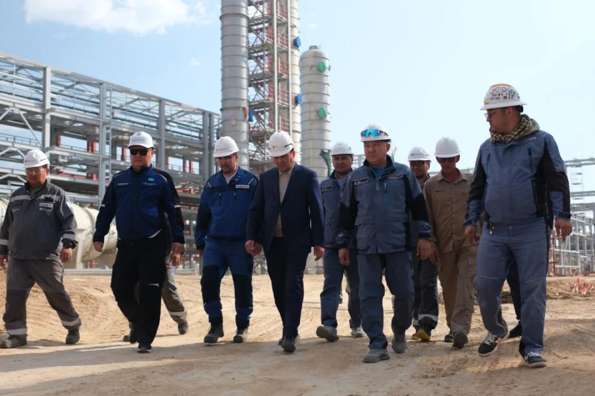 Қашағандағы жаңа зауыт жылына 727 млн текше метр газ өндіреді